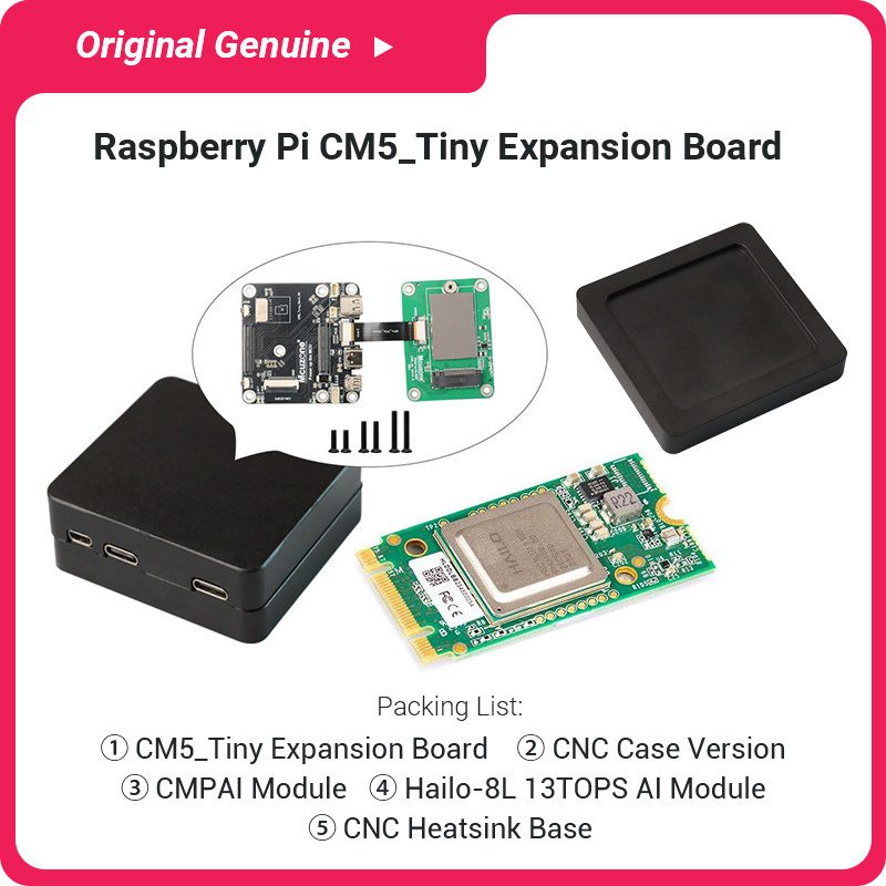 Raspberry Pi Ai Kit Hailo-8L - Raspberry Pi CM5 Edge Cihazları için