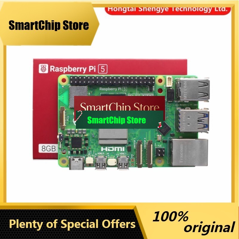 Raspberry Pi 5 8Gb Board - SmCpNew Orijinal Raspberry Pi 5 4GB