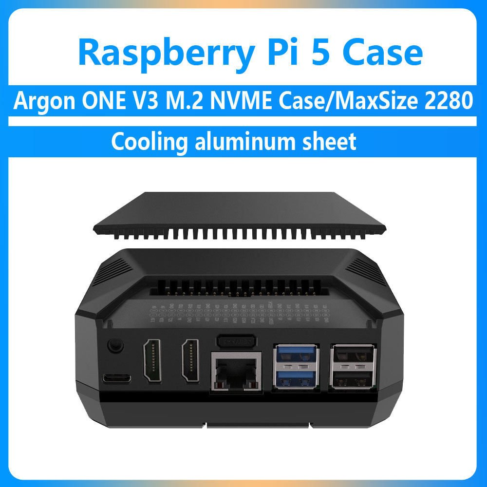 Argon One V3 M.2 Nvme Case - Argon ONE V3 M.2 NVME Kılıfı
