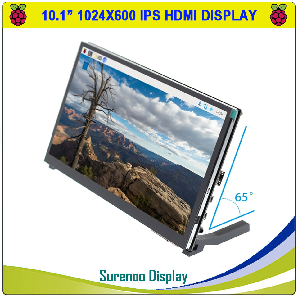 Raspberry Pi 10.1 Inch Capacitive Touch Screen Ips - 10.1 