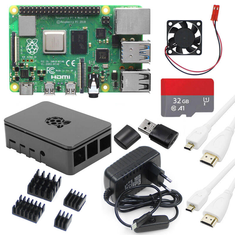 Raspberry Pi 4 8Gb Ram Kit - Raspberry Pi 4B 8GB Temel Kiti,