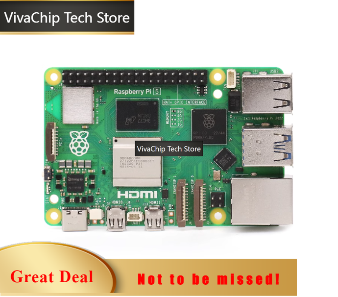 Raspberry Pi 5 8Gb Board - VivaCTRaspberry Pi 5. Nesil 5B Geliştirme