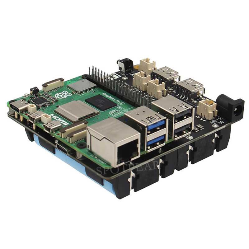 Raspberry Pi Uninterrupted Power Supply Ups 18650 - X1202 Raspberry Pi 5 UPS Kartı