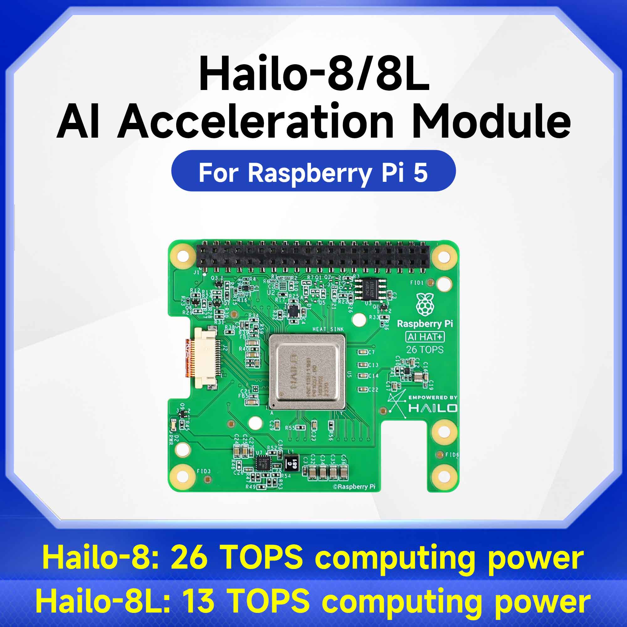 Hailo 8/8l Yapay Zeka Hızlandı - Raspberry Pi Ai Kit Hailo-8L incelemesi ve fiyatı