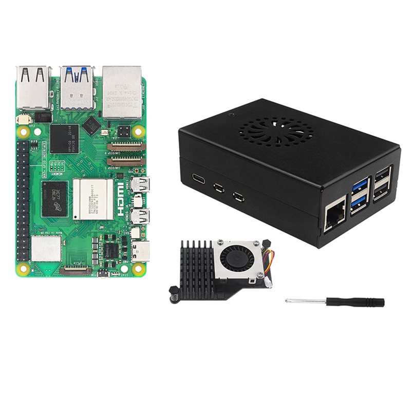 AS95-Irasptek Başlangıç ​​Kiti - Raspberry Pi 5 8Gb Board incelemesi ve fiyatı