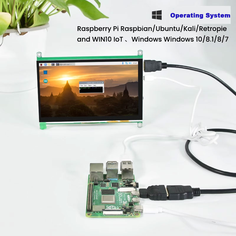 IPS HDMI Dokunmatik Ekran 7 10 - Raspberry Pi 10.1 Inch Capacitive Touch Screen Ips incelemesi ve fiyatı