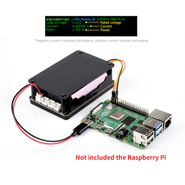 Raspberry Pi 5 UPS HAT Desteği - Raspberry Pi Uninterrupted Power Supply Ups 18650 incelemesi ve fiyatı