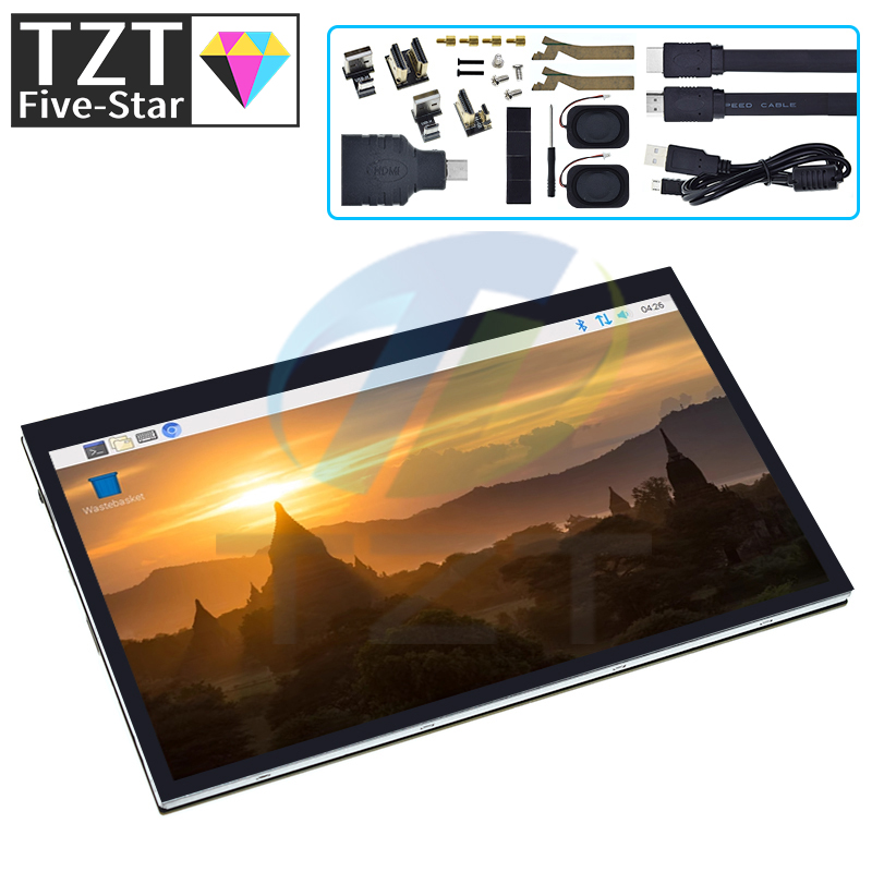 TZT 10.1 Inç HDMI uyumlu LCD e - Raspberry Pi 10.1 Inch Capacitive Touch Screen Ips incelemesi ve fiyatı