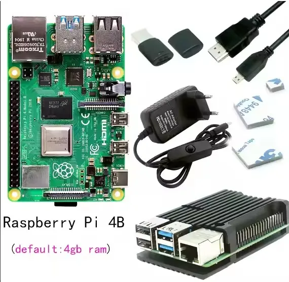 Yüksek Kaliteli Orijinal Raspb - Raspberry Pi 4 8Gb Ram Kit incelemesi ve fiyatı