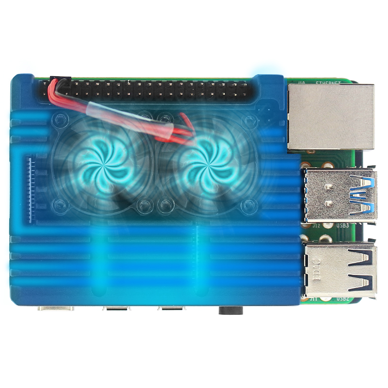 Raspberry Pi 4 için Alüminyum  - Raspberry Pi Water Cooling Kit incelemesi ve fiyatı