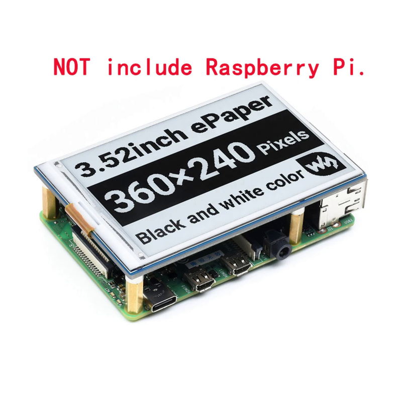 3.5 İnç E-Mürekkep E-Kağıt Ekr - Raspberry Pi 4 8Gb Ram Kit incelemesi ve fiyatı