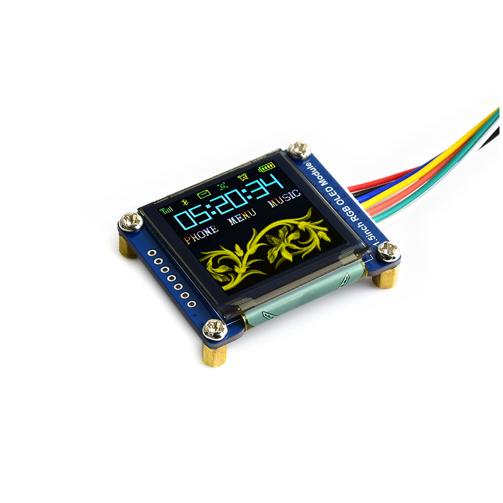 1.5 inç 128X128 SPI RGB OLED E - Raspberry Pi 4 8Gb Ram Kit incelemesi ve fiyatı