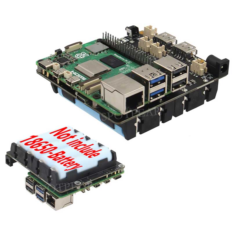 X1202 Raspberry Pi 5 UPS Kartı - Raspberry Pi Uninterrupted Power Supply Ups 18650 incelemesi ve fiyatı