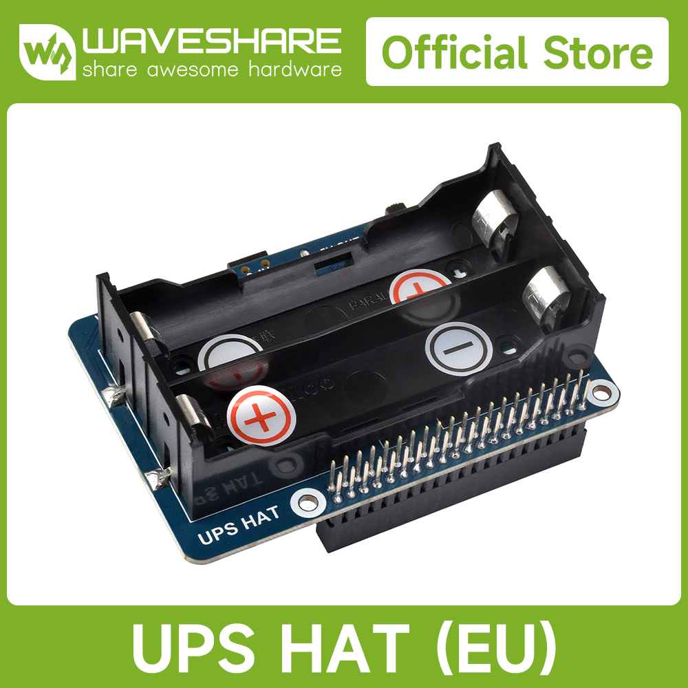 Raspberry Pi 4B/3B için Wavesh - Raspberry Pi Uninterrupted Power Supply Ups 18650 incelemesi ve fiyatı
