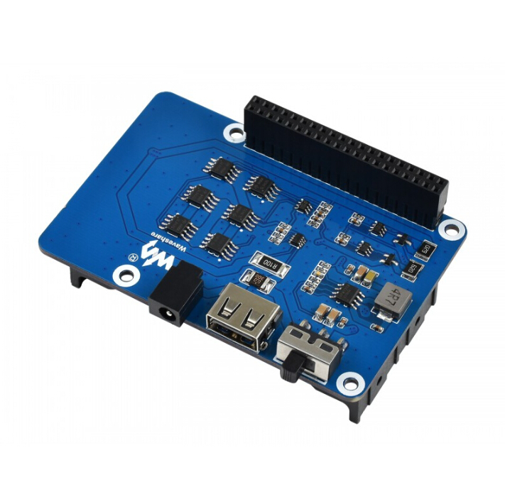 Raspberry Pi 4B/3B için Wavesh - Raspberry Pi Uninterrupted Power Supply Ups 18650 incelemesi ve fiyatı